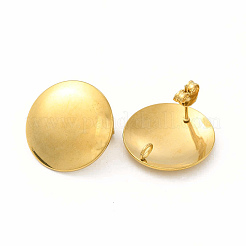 304 Stainless Steel Stud Earring Findings&nbsp;STAS-M305-22G