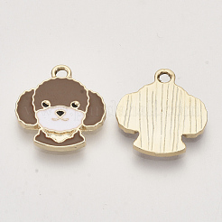 Alloy Enamel Pendants&nbsp;X-ENAM-S119-003D