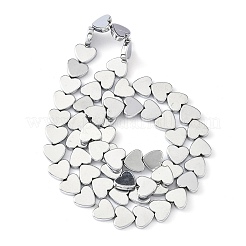 Non-magnetic Synthetic Hematite Beads Strands&nbsp;X-G-Q883-8x8mm-6