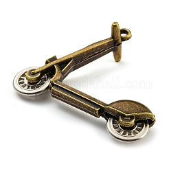 Tibetan Style Alloy Pendants&nbsp;FIND-C052-08AB