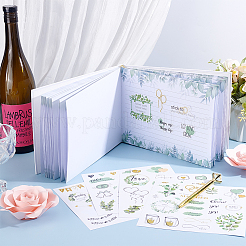 Wedding Guest Book with Diamond Pen&nbsp;AJEW-WH0485-71
