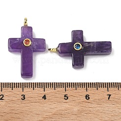 Natural Amethyst Pendants&nbsp;G-B180-01G-02