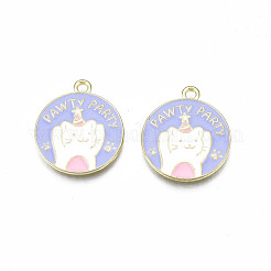 Alloy Enamel Pendants&nbsp;ENAM-S115-180