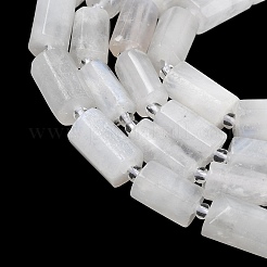 Natural Rainbow Moonstone Beads Strands&nbsp;G-C270-J01