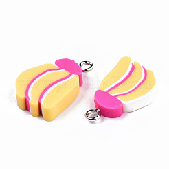 Handmade Polymer Clay Pendants&nbsp;LS-CLAY-T016-76