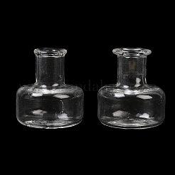 Transparent Glass Beads Containers&nbsp;GLAA-G123-12