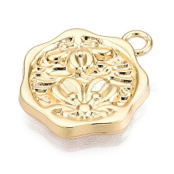 Flower Alloy Pendants&nbsp;PALLOY-N176-51KCG