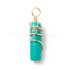Natural Imperial Jasper Pendants&nbsp;PALLOY-JF01817-07