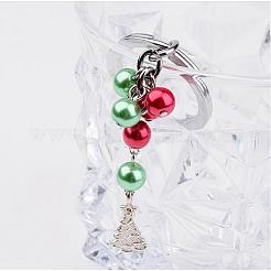 Glass Pearl Bead Keychain&nbsp;KEYC-JKC00074