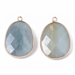 Natural Amazonite Pendants&nbsp;G-T131-08C