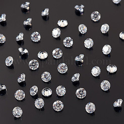 150Pcs Diamond Shape Grade AAA Cubic Zirconia Cabochons&nbsp;ZIRC-TADJ0001-01C