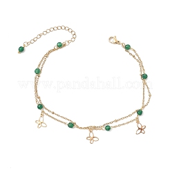 304 Stainless Steel Link Chain Anklets&nbsp;AJEW-AN00705-01