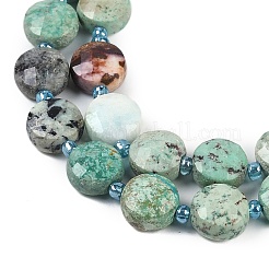 Natural Chrysocolla Beads Strands&nbsp;G-B094-A03-01