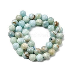 Natural Hemimorphite Beads Strands&nbsp;G-D352-A01-9mm