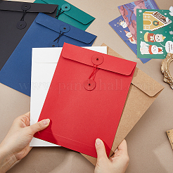 6Pcs 6 Colors Paper Envelope File Folder&nbsp;AJEW-FH0007-81B