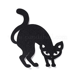 Wool Felt Cat Party Decorations&nbsp;AJEW-P101-05C