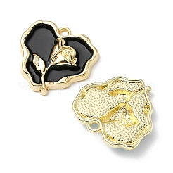 5Pcs Rack Plating Alloy Enamel Pendants&nbsp;ENAM-YW0001-48