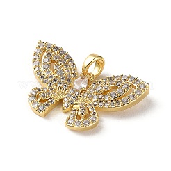 Brass Micro Pave Cubic Zirconia Pendants&nbsp;LS-KK-P320-03A-G