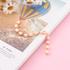 Handmade Polymer Clay Beaded Chain&nbsp;AJEW-JB00926-05