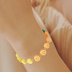 240Pcs 3 Colors Handmade Polymer Clay Beads&nbsp;CLAY-SC0002-62