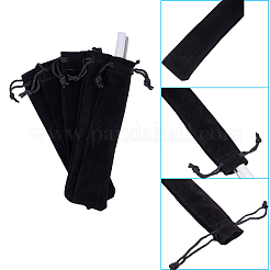 Rectangle Velvet Pouches&nbsp;X-TP-WH0005-01