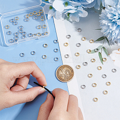 60Pcs 2 Colors 201 Stainless Steel Spacer Beads&nbsp;STAS-UN0055-07