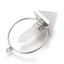 Natural Quartz Crystal Big Pendants&nbsp;G-I214-A01