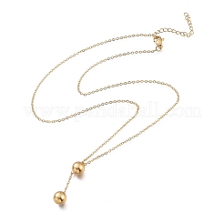 Ball Pendant 304 Stainless Steel Jewelry Sets&nbsp;SJEW-M097-08G