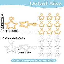 300Pcs Tibetan Style Alloy Charms&nbsp;TIBE-LP0001-10
