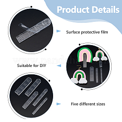 5Pcs Acrylic Rulers&nbsp;TOOL-WH0155-230