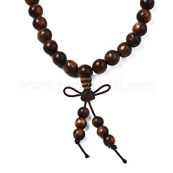 Mala Bead Bracelet&nbsp;WOOD-T030-02