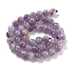 Natural Amethyst Beads Strands&nbsp;G-G779-8MM-05A