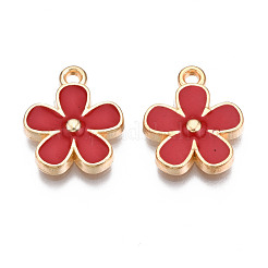 Alloy Enamel Pendants&nbsp;ENAM-Q446-007-RS