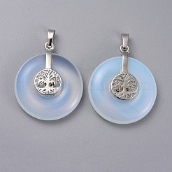 Natural & Synthetic Mixed Stone Pendants&nbsp;G-F640-E