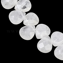 Natural Quartz Crystal Beads Strands&nbsp;X-G-T006-15