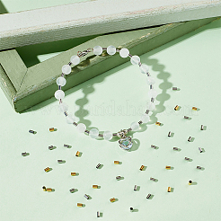 300Pcs 2 Colors Ion Plating(IP) 304 Stainless Steel Beads&nbsp;STAS-UN0048-45