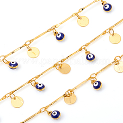 Brass Bar Link Chains&nbsp;CHC-I031-10D