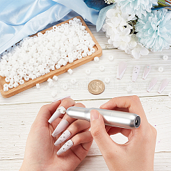 100Pcs Plastic Sleeve Ring&nbsp;FIND-OC0003-05A