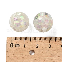 Transparent Resin with Paillette Beads&nbsp;RESI-G110-02A