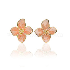 Alloy Enamel Stud Earrings&nbsp;FS-WG082C3-04