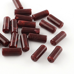 Column Imitation Gemstone Acrylic Beads&nbsp;X-OACR-R030-M