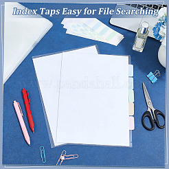 120Pcs Transparent PP File Pockets&nbsp;AJEW-WA0004-87