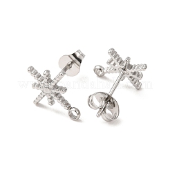 304 Stainless Steel Stud Earrings&nbsp;STAS-K291-13C-P