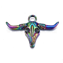 Rainbow Color Alloy Pendants&nbsp;PALLOY-S180-147-NR