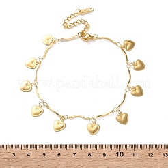 304 Stainless Steel Charm Bracelets for Woman&nbsp;BJEW-S157-07G-H