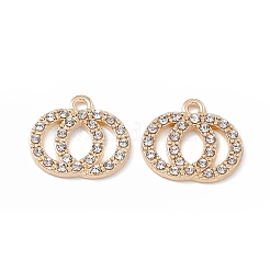 Alloy Crystal Rhinestone Pendants&nbsp;FIND-C019-23G