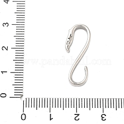 304 Stainless Steel Hook Clasps&nbsp;STAS-Z130-05P