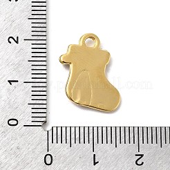 304 Stainless Steel Rhinestone Pendants&nbsp;STAS-P427-04B-G