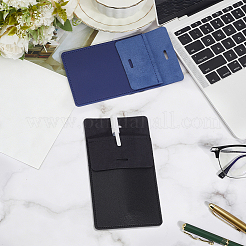2Pcs 2 Colors Rectangle PU Leather Pocket Pen Bag for Doctor Nurse&nbsp;AJEW-CL0006-56
