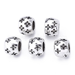 Tibetan Style Alloy European Beads&nbsp;TIBE-S319-125AS-RS